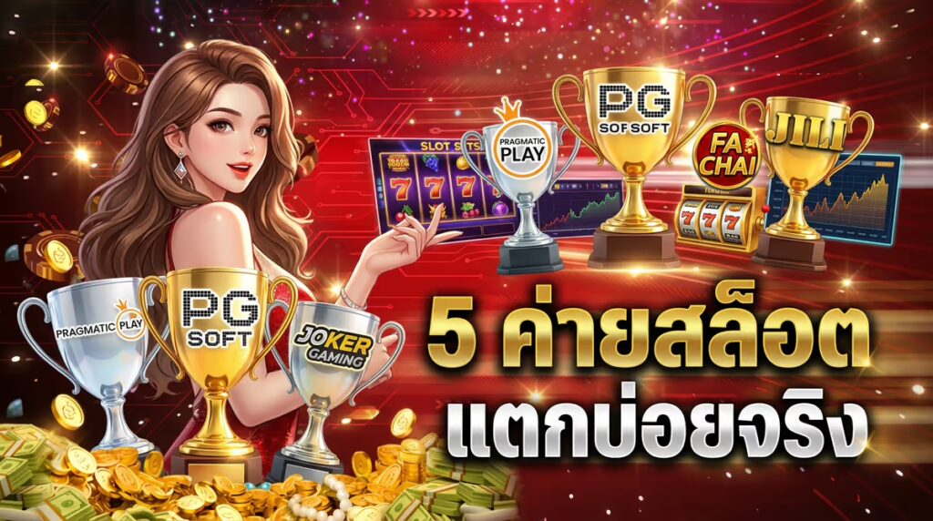 5 ค่ายสล็อตใน VIP369 ที่ผมเล่นแล้วรู้สึกว่าแตกบ่อยกว่าที่อื่น (มีหลักฐาน)