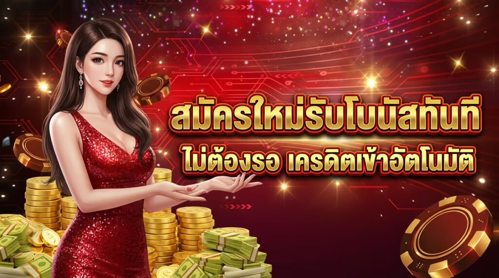 สมัครใหม่รับโบนัสทันที